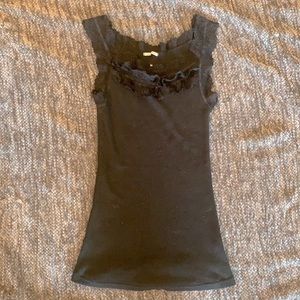 Tank with Statement Neckline!